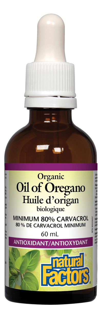 Natural Factors Oil Of Oregano 60Ml