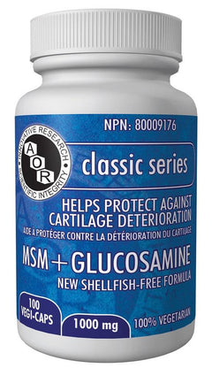 A.O.R MSM + Glucosamine 100Vcap