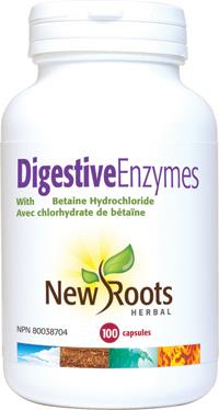 New Roots Digestive Enzymes 100caps