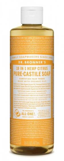 Dr. Bronner Pure-Castile Citrus Liquid Soap 473ML