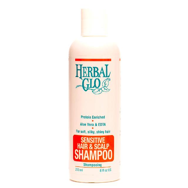 Herbal Glo Sensitive Hair & Scalp Shampoo 250ml