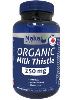 Naka Organic Milk Thistle 250mg