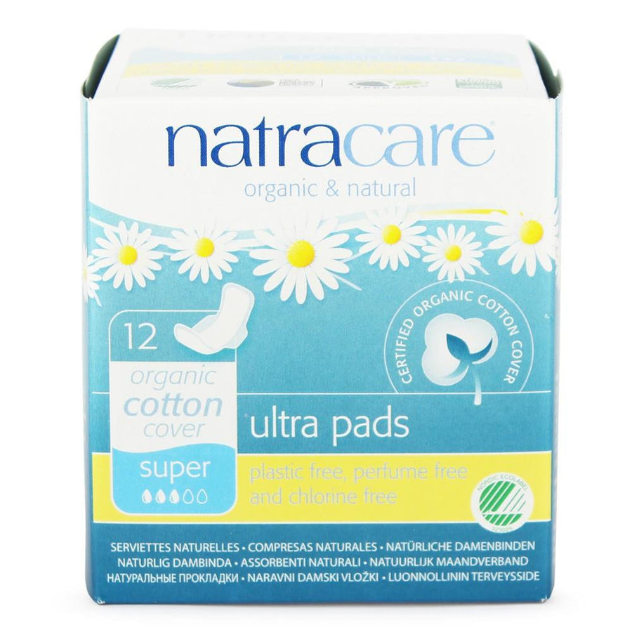 Natracare Ultra Pads Super 12