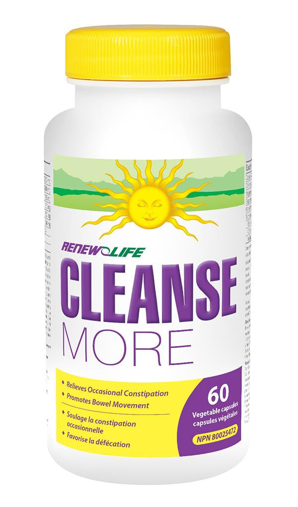 RENEW LIFE CLEANSEMORE 60VCAPS