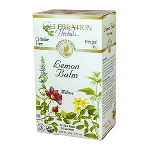 Celebration Herbals Lemon Balm Herb Tea 24 Bags
