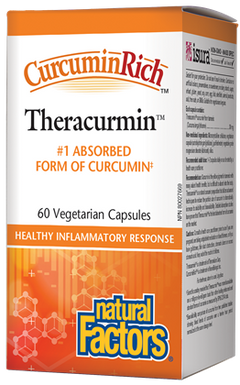 NATURAL FACTORS THERACURMIN 60VCAPS*