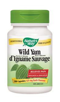 Nature's Way Wild Yam 425mg 100Vcaps