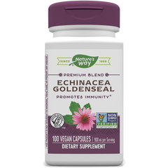 Nature's Way Echinacea with Goldenseal Root 451mg 100caps