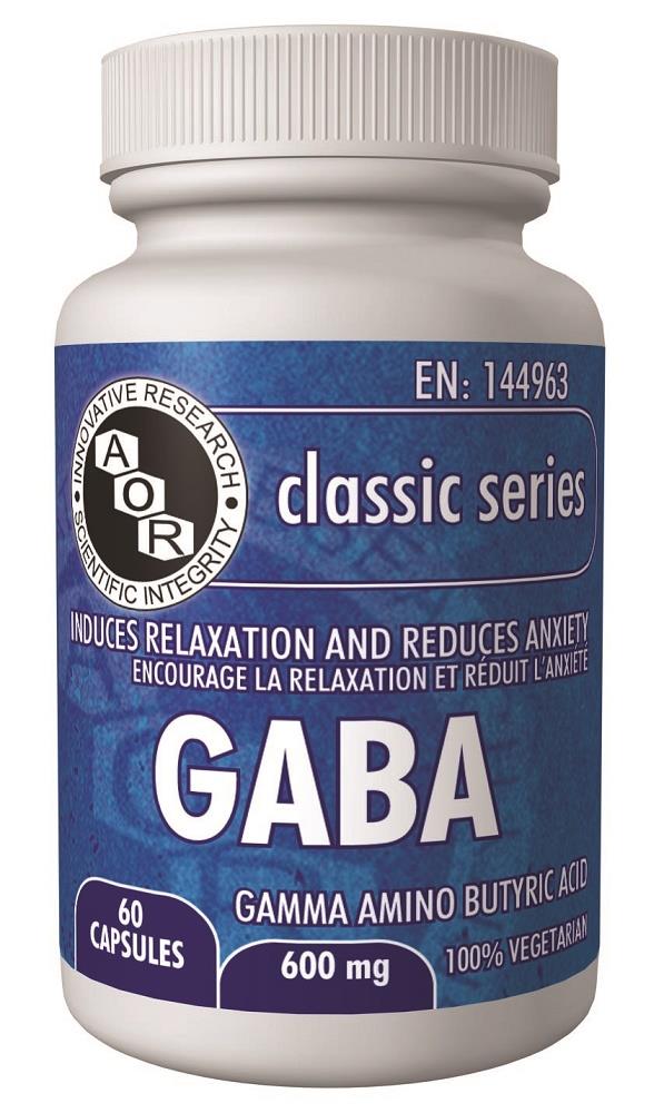 A.O.R GABA 600mg 60Vcaps