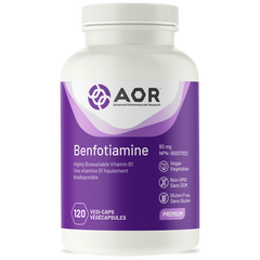 A.O.R Benfotiamine 80mg 120Vcaps*