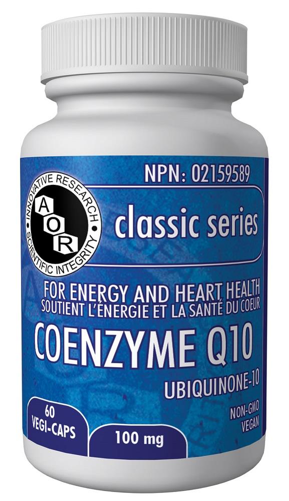 A.O.R Coenzyme Q10 100mg 60Vcaps