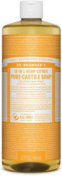 Dr. Bronner Pure-Castile Liquid Soap Citrus 944ml