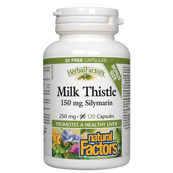 Natural Factors Milk Thistle 120Caps