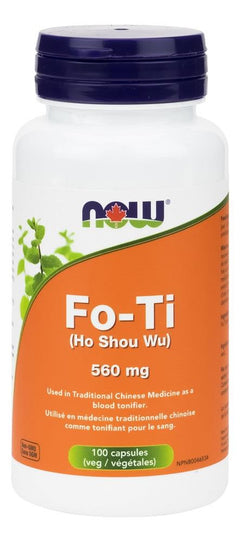 NOW FO-TI 560MG 100CAPS