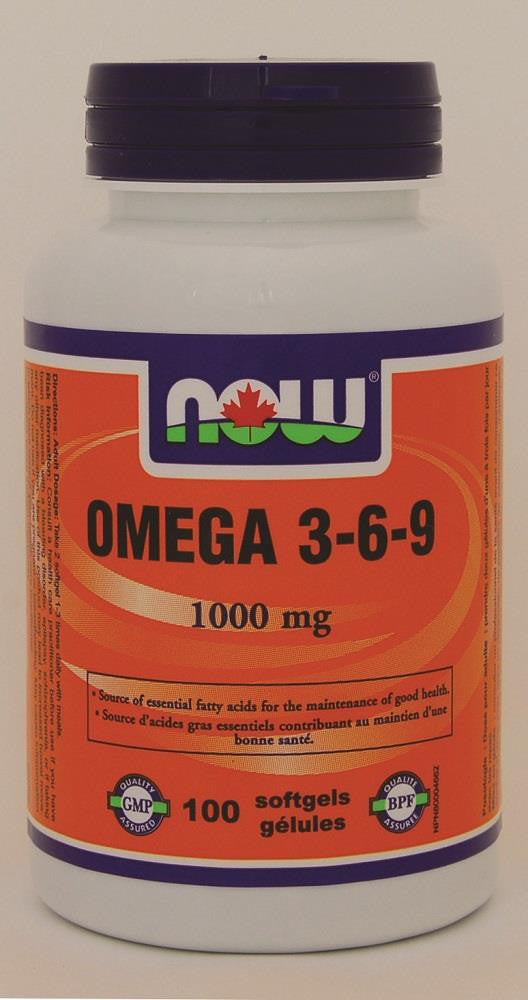 NOW Omega 3.6.9 1000mg 100caps