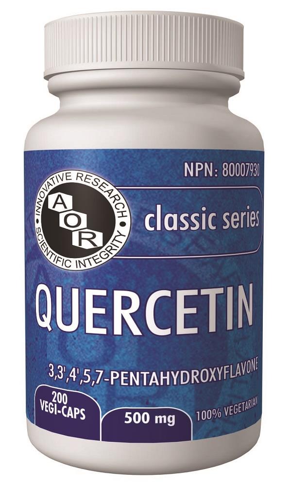 A.O.R Quercetin 500mg 200Vcaps