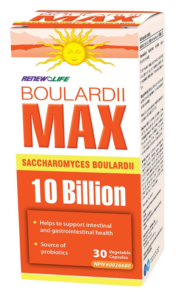 RENEW LIFE BOULARDII MAX 30VCAPS