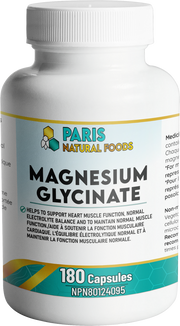 Paris Natural Foods Magesium Glycinate 180caps