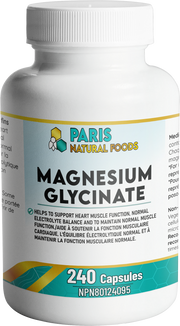Paris Natural Foods Magnesium Glycinate 240caps