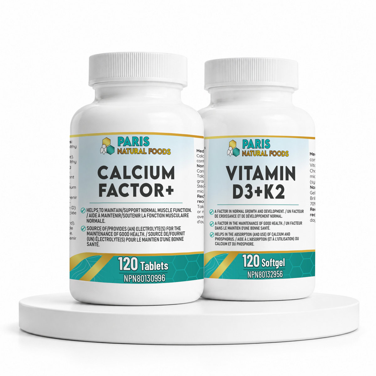 PNF - Calcium Factor & Vitamin D3+K2
