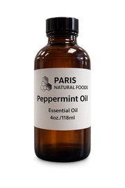Paris Natural Foods Peppermint Essential Oil 118ml 4oz.