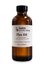 Paris Natural Foods Flax Oil 236ml / 8oz.