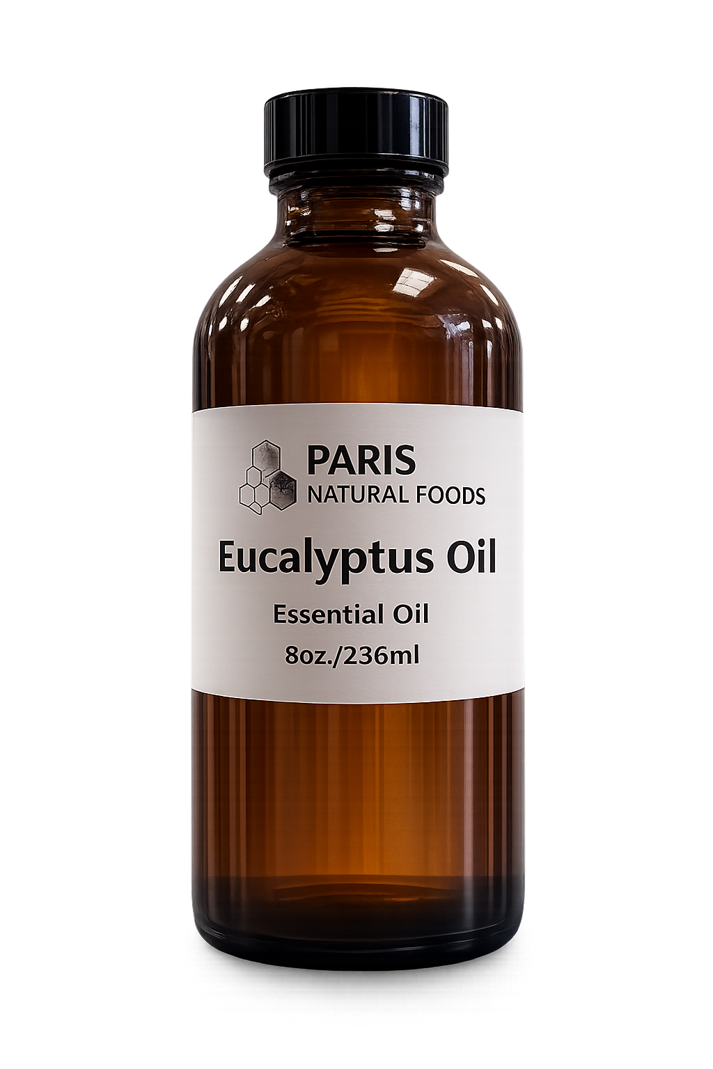 Paris Natural Foods Eucalyptus Essential Oil 236ml / 8oz.