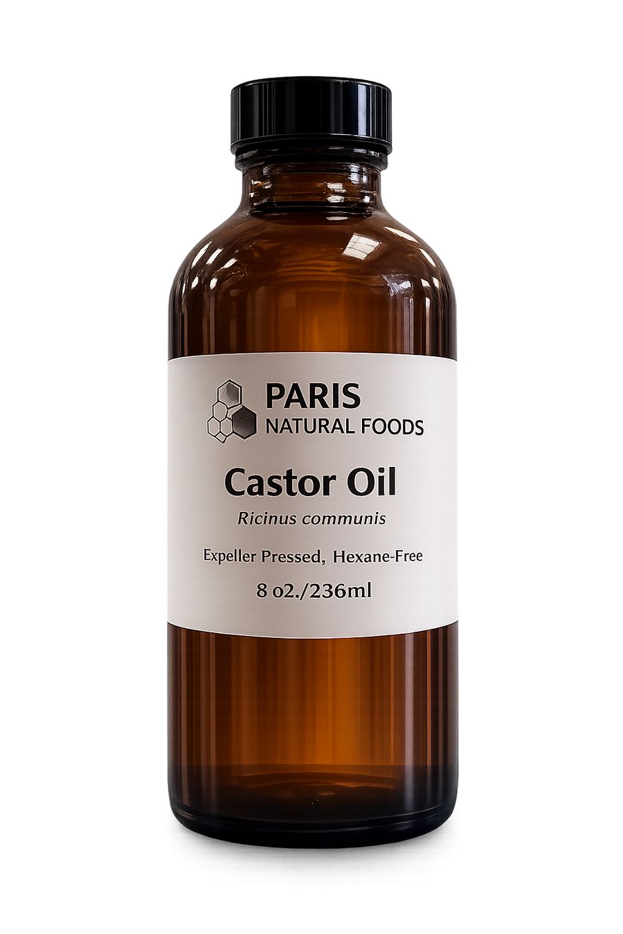 Paris Natural Foods Castor Oil 236ml / 8oz.