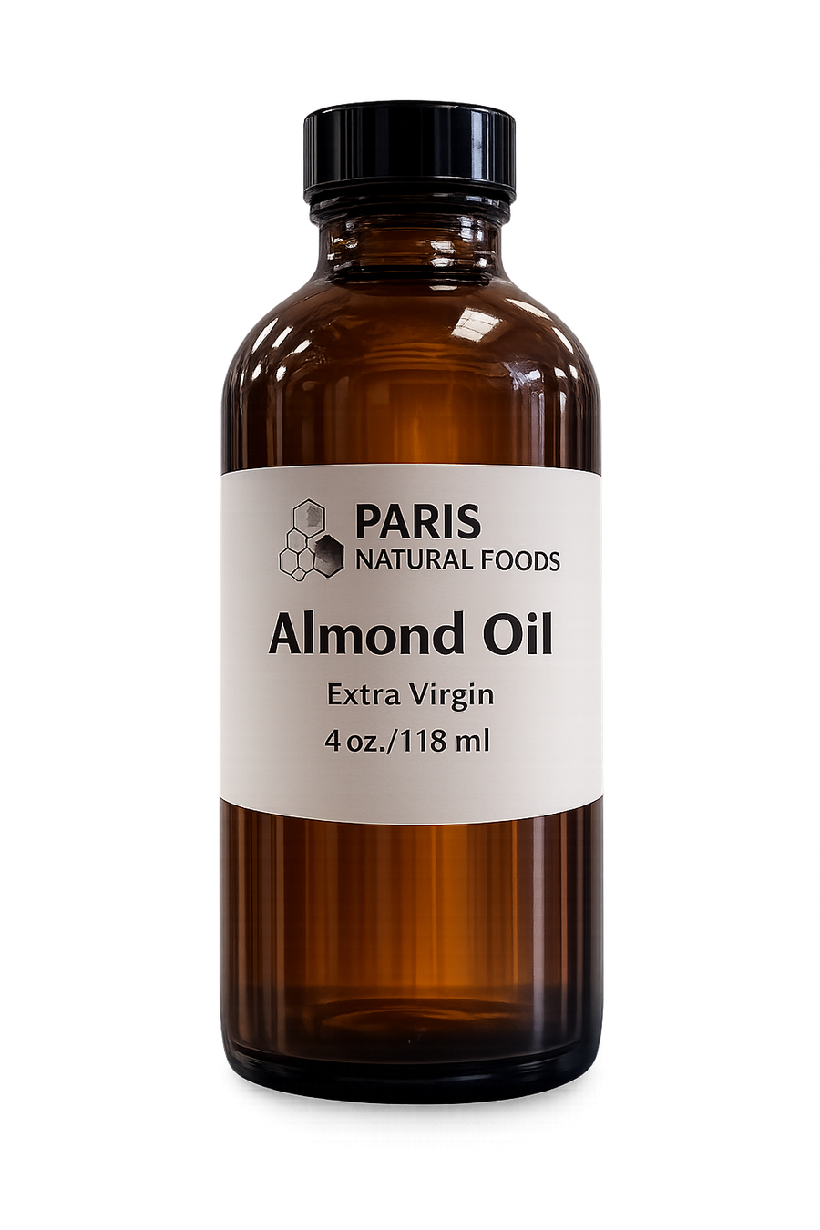 Paris Natural Foods Almond Oil 118ml / 4oz.