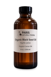 Paris Natural Foods Organic Black Seed Oil 236ml / 4oz.