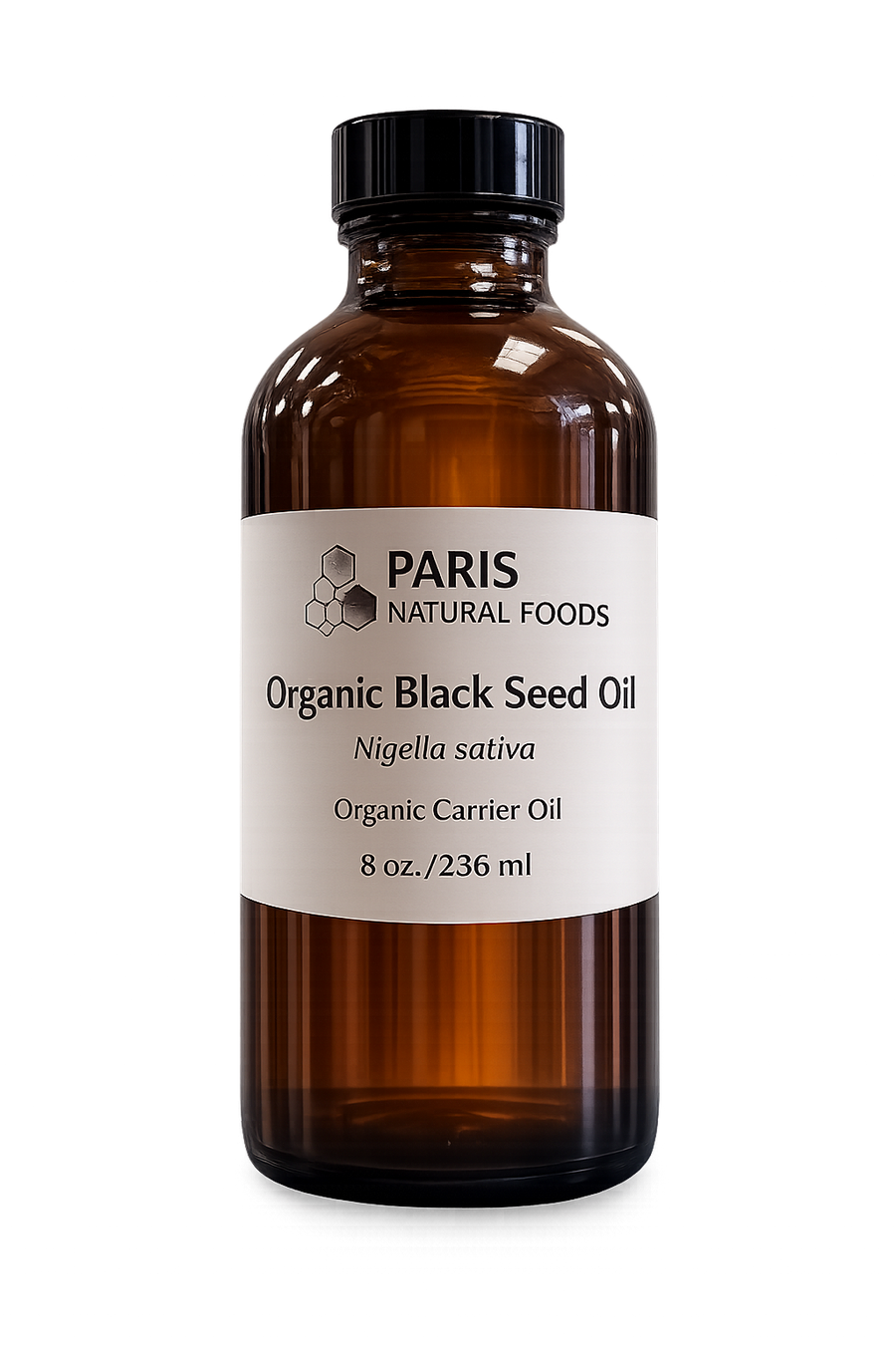 Paris Natural Foods Organic Black Seed Oil 236ml / 4oz.