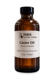 Paris Natural Foods Castor Oil 118ml / 4 oz.
