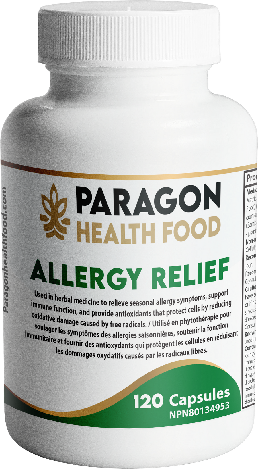 Paragon Health Foods Allergy Relief 120caps