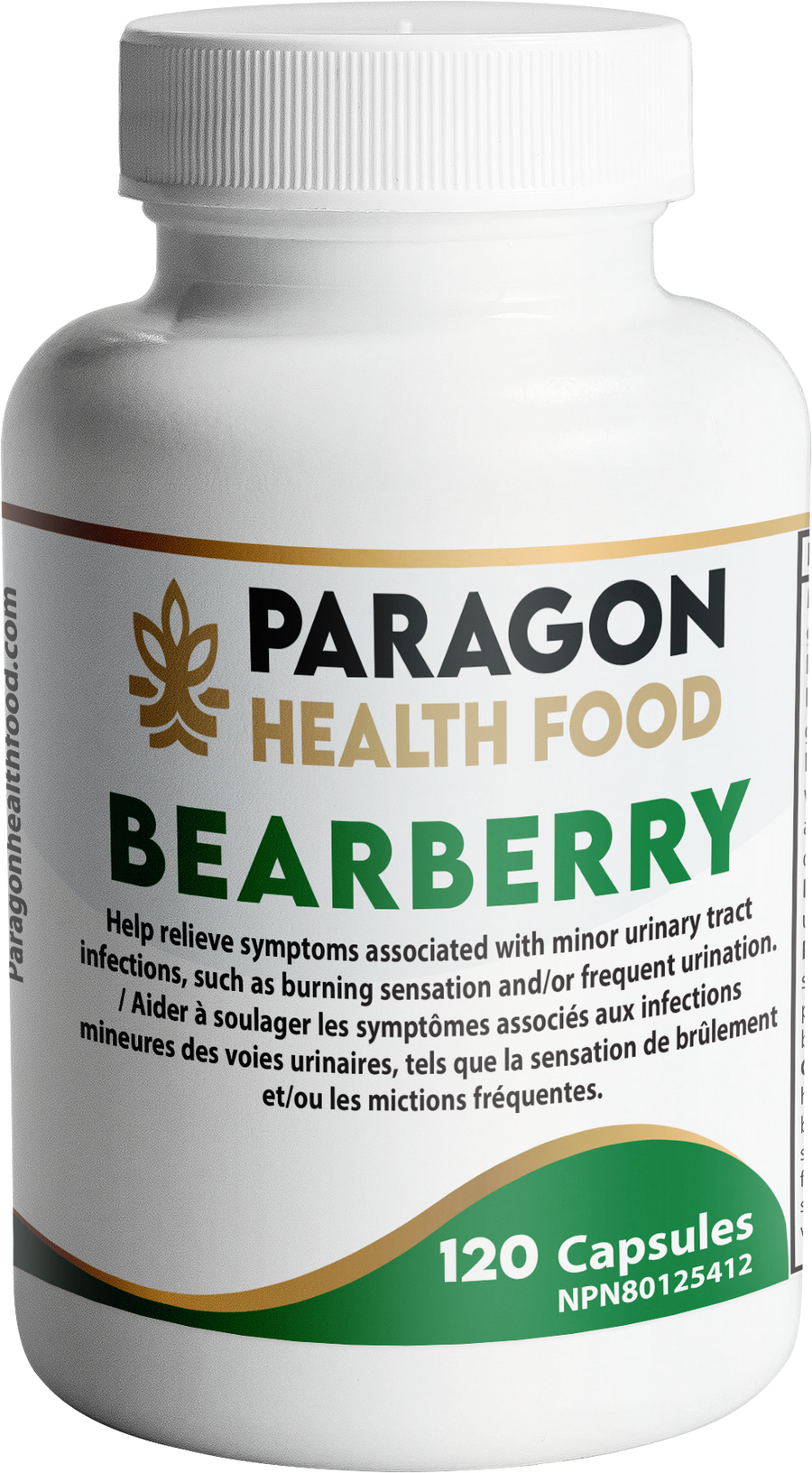 Paragon Health Foods Bearberry 120VCaps