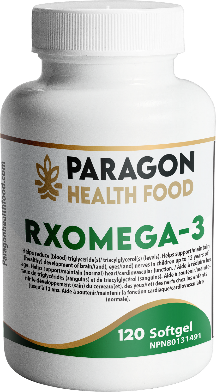 Paragon Health Foods RX-Omega3 120softgels