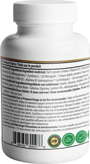 Paragon Health Foods Vitamin D3 and K2 120softgels
