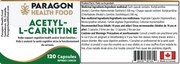 PHF - Acetyl L-Carnitine - 120 caps