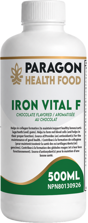 Paragon Health Foods Iron Vital F 500ml