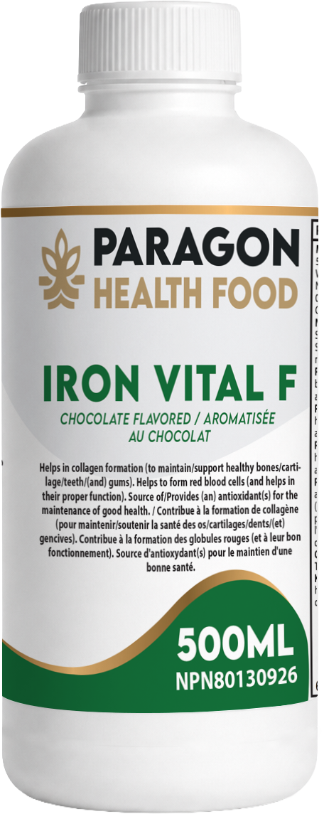 Paragon Health Foods Iron Vital F 500ml