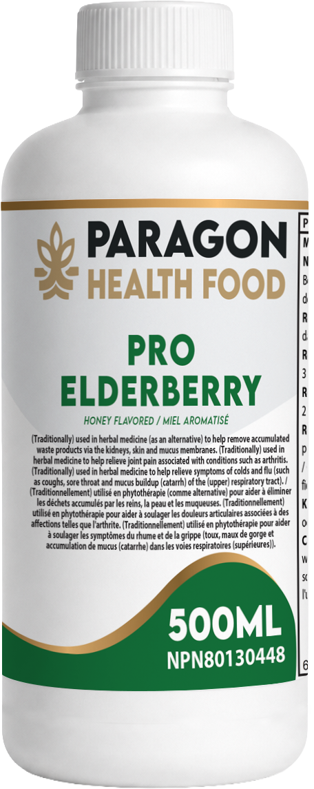 Paragon Health Foods Pro Elderberry Liquid 500ml