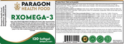 Paragon Health Foods RX-Omega3 120softgels