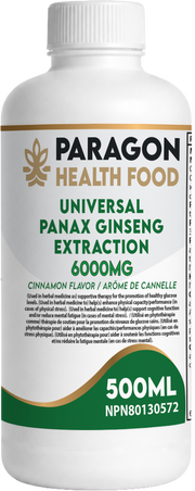 Paragon Health Foods Panax Ginseng 500ml