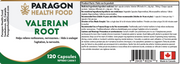 Paris Natural Foods Valerian 120 Capsules