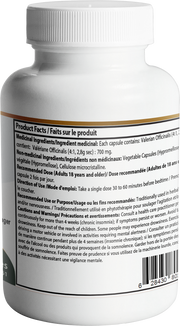 Paris Natural Foods Valerian 120 Capsules