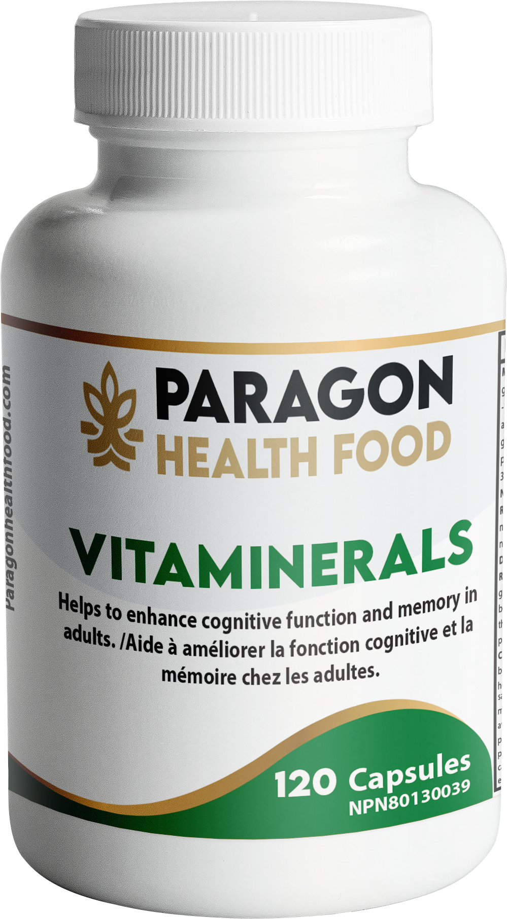Paragon Health Foods Vita Minerals 120caps