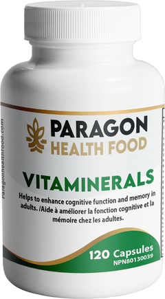 Paragon Health Foods Vita Minerals 120caps