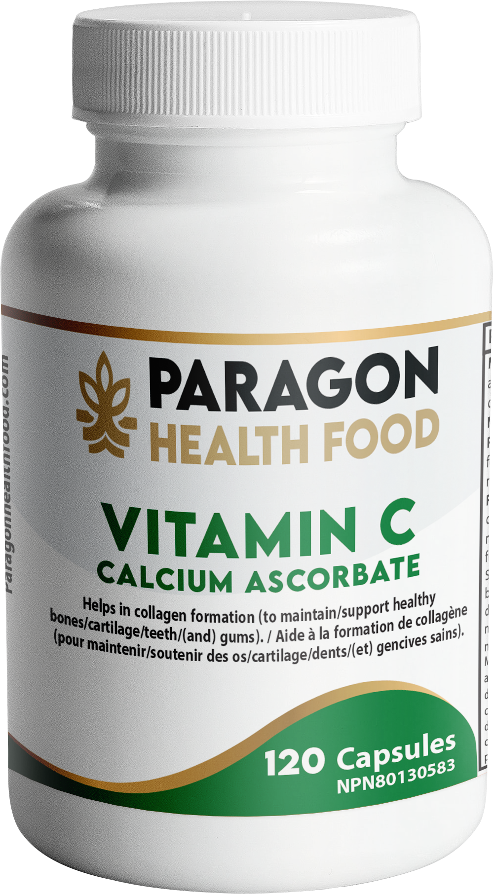 PHF - Vitamin C Calcium Ascorbate - 120caps