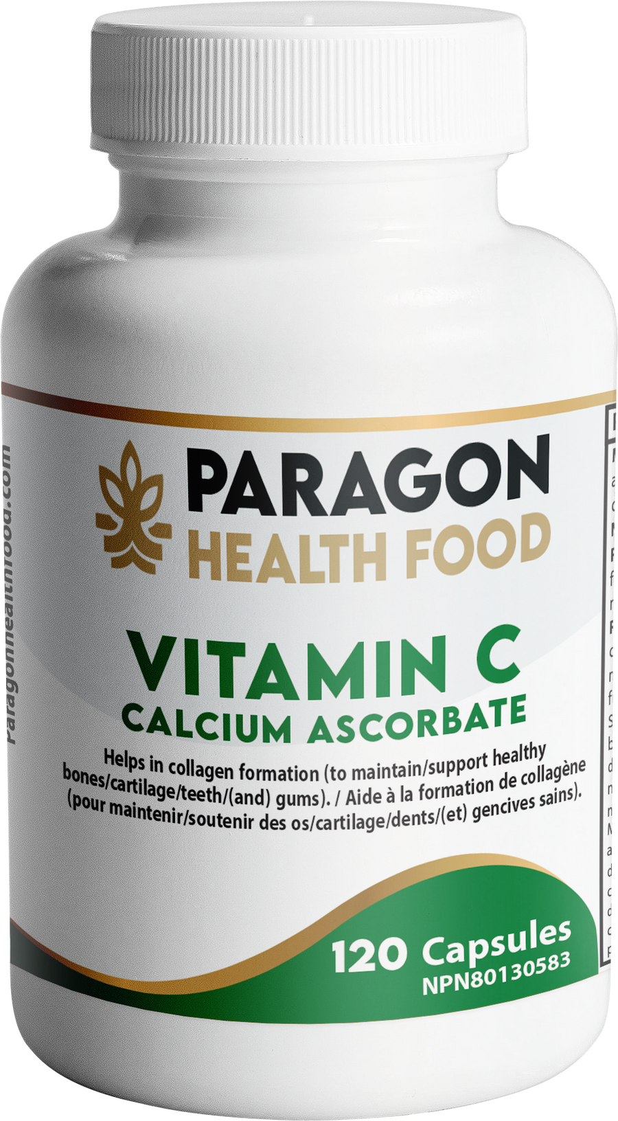 PHF - Vitamin C Calcium Ascorbate - 120caps