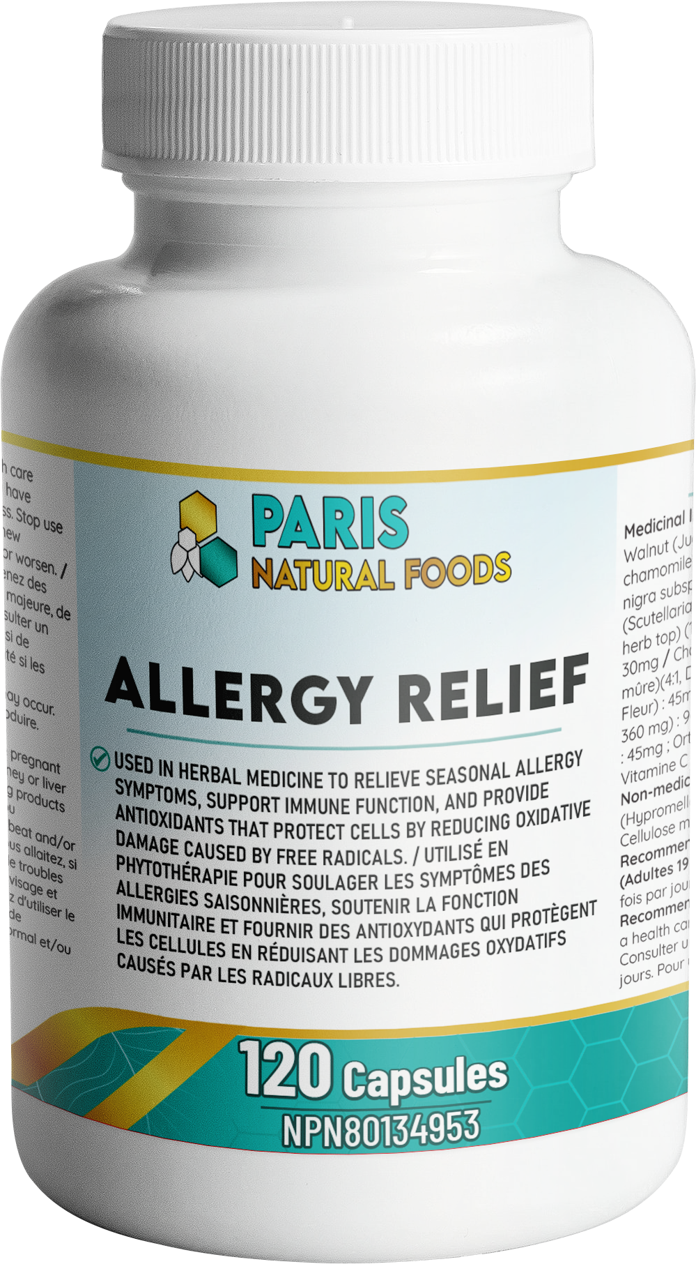 PNF - Allergy Relief - 120 caps