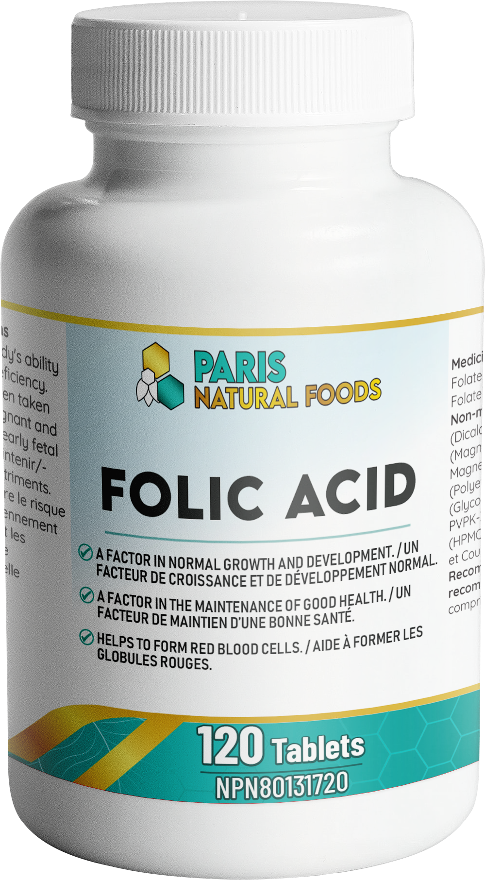 PNF - Folic Acid - 120 Tablet
